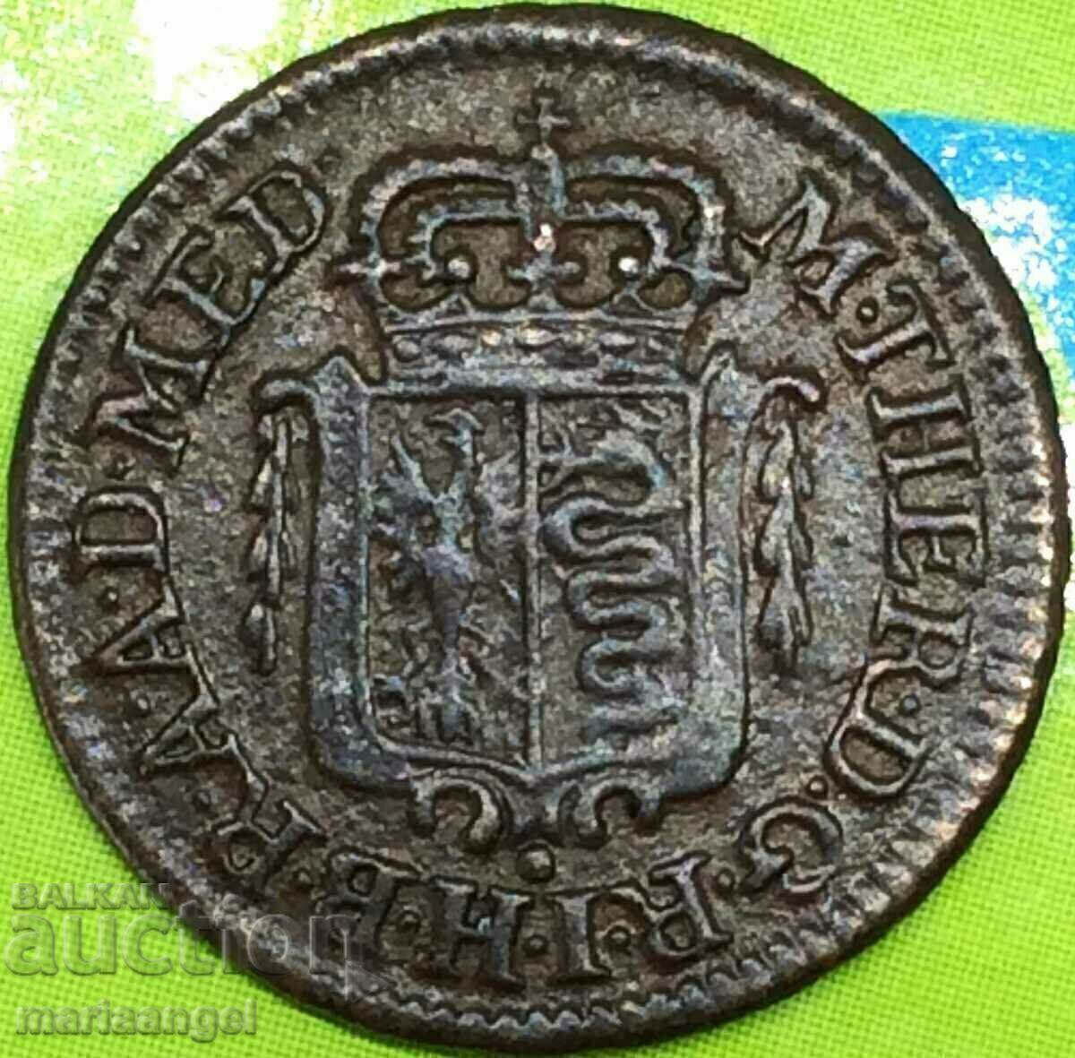 Παράδοση Αυστρία για Ιταλία Κβατρίνο 1777 Μαρία Θηρεσία RARE