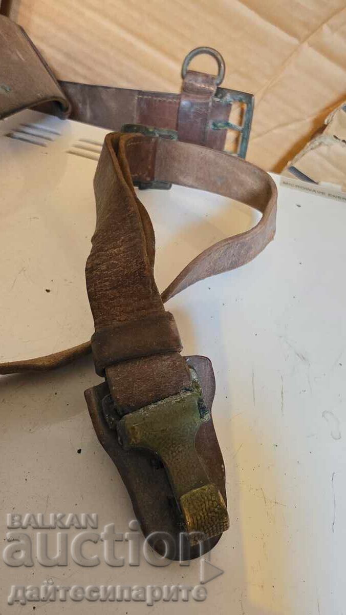 Belt with holster and sword belt - 6