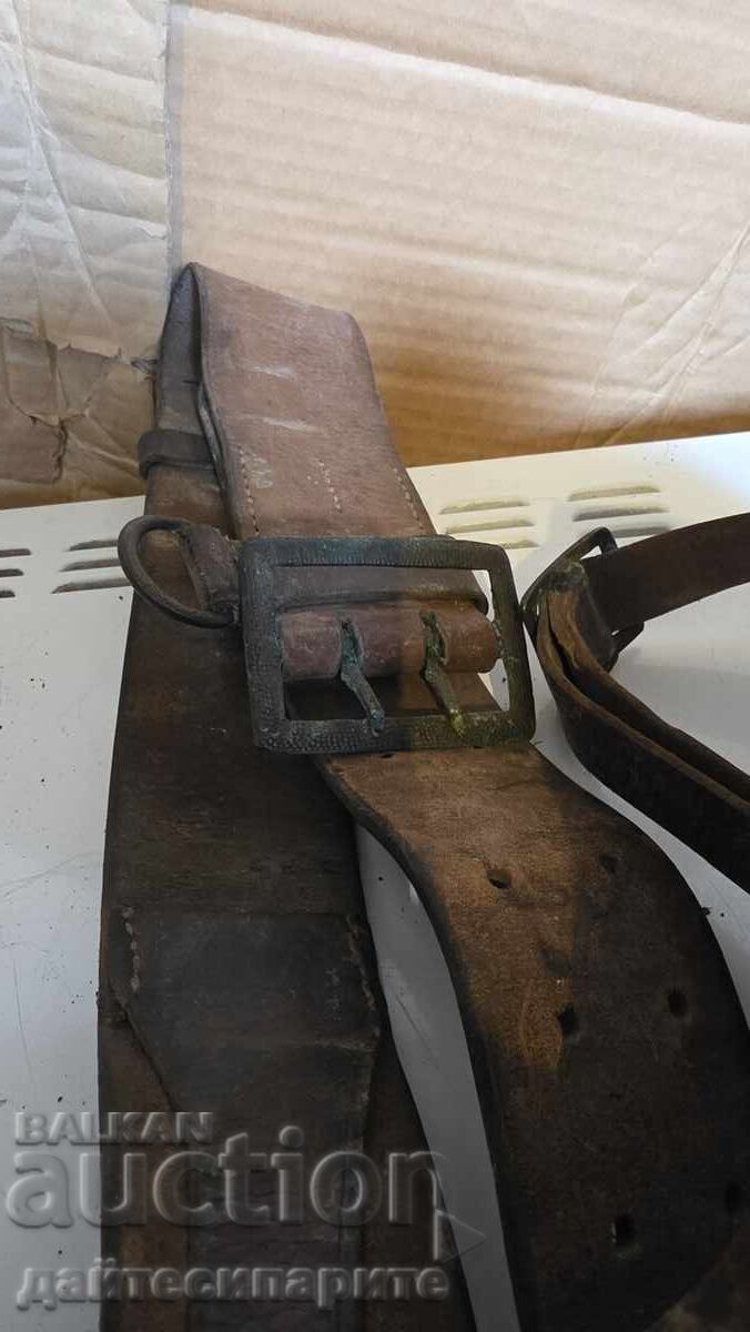 Belt with holster and sword belt - 7