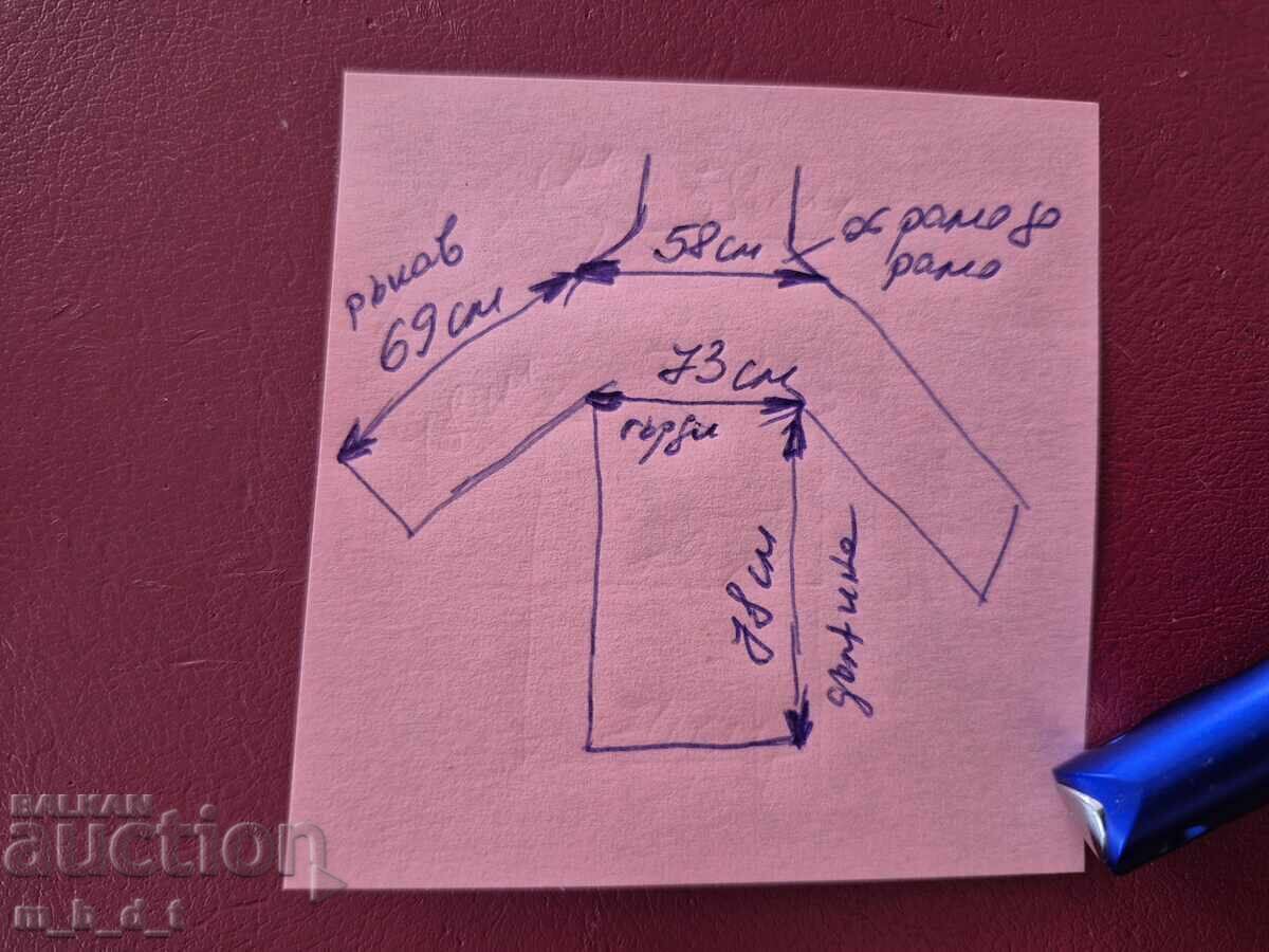Geacă de piele de miel pentru bărbați - 4 XL - 7