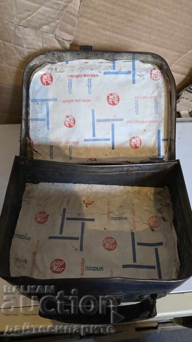 Παλιά δερμάτινη τσάντα - 5