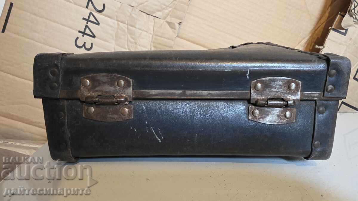 Παλιά δερμάτινη τσάντα - 7