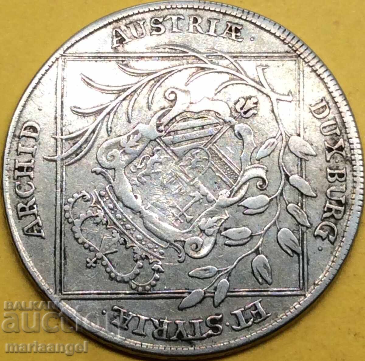 Доставка на 30 Кройцера 1744 1/2 Талер Австрия Гратц Мария Терезия Доставка на 30 Кройцера 1744 1/2 Талер Австрия Гратц Мария Терезия