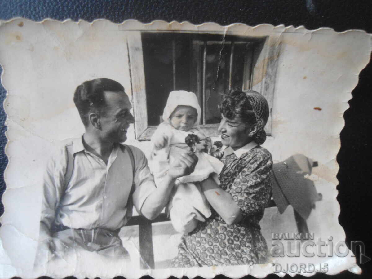 Fotografie veche, 12.VI.1944, satul Čepinci, Sofia