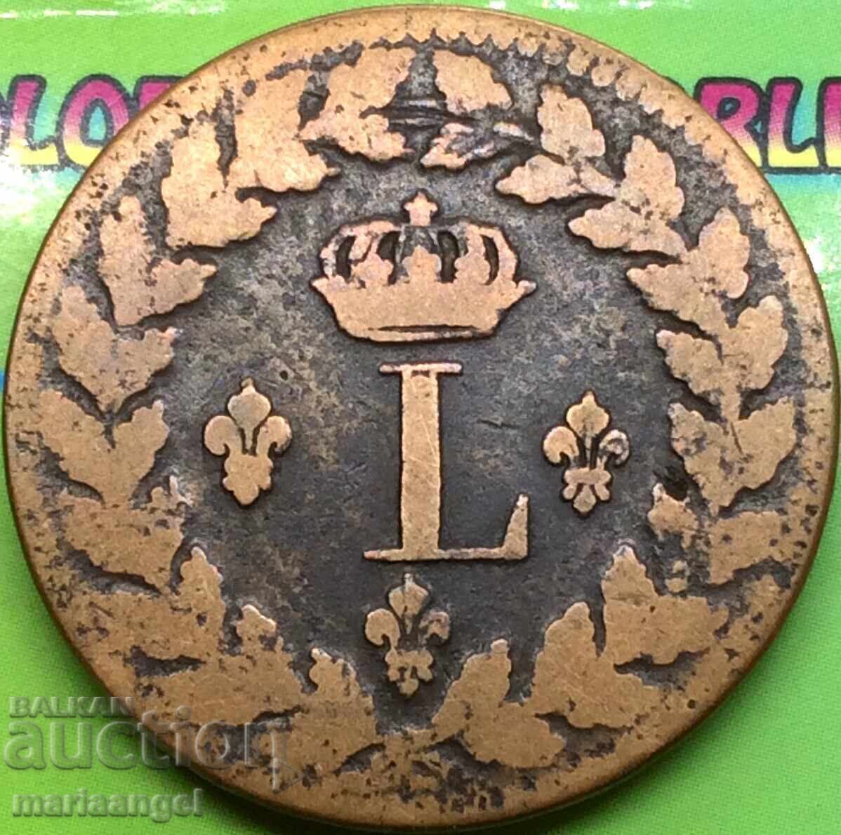 Napoleon 1 Decim 1815 Franța BB Strasbourg 20g bronz - 7 Napoleon 1 Decim 1815 Franța BB Strasbourg 20g bronz - 7