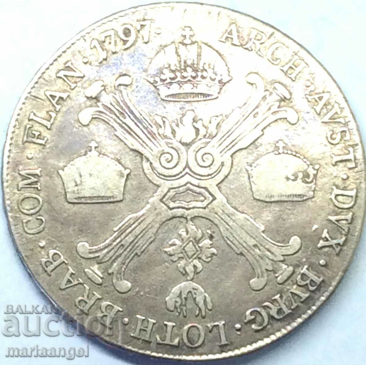 Austria Olanda 1/2 Kronenthaler 1797 W - Viena - RAR - 6