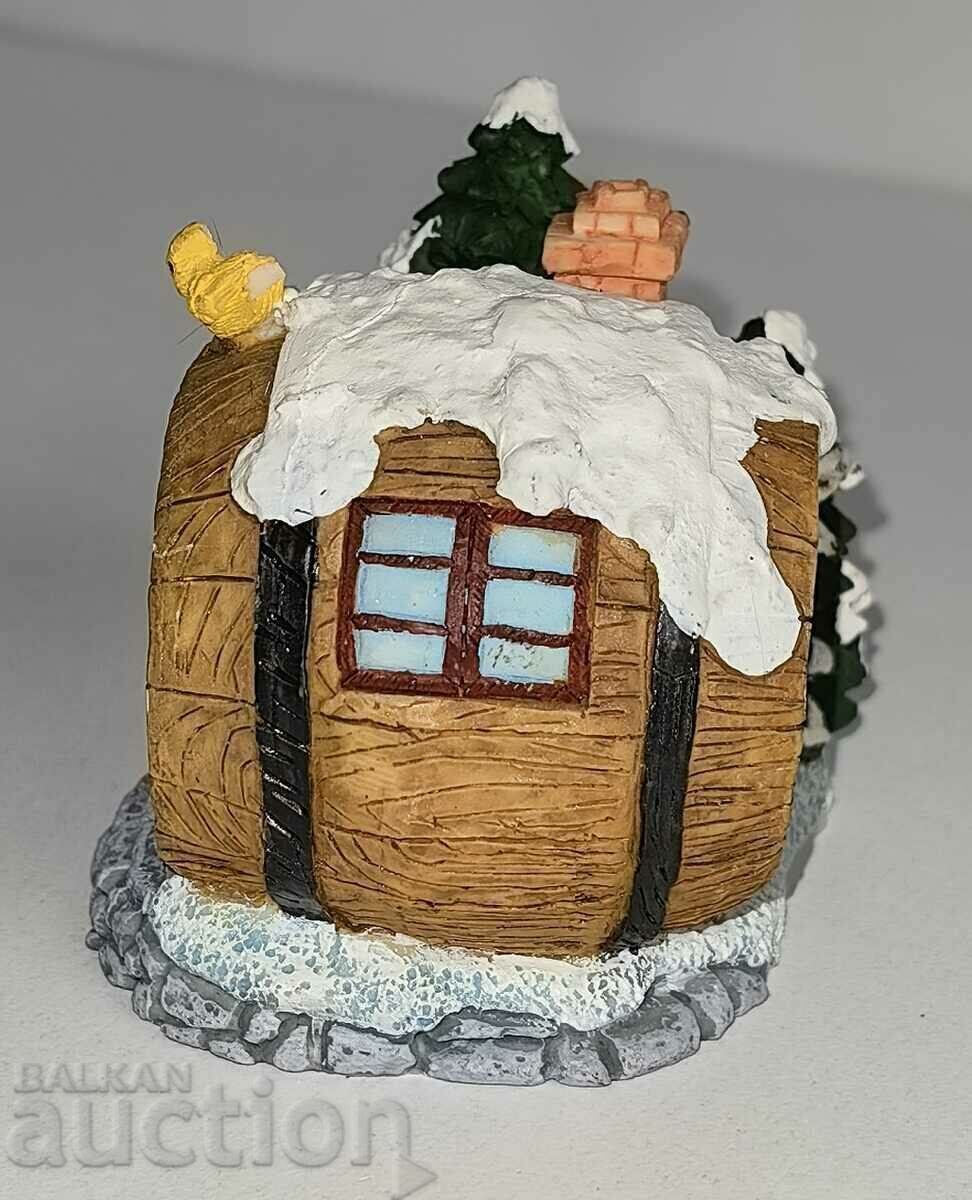 Χριστούγεννα Χριστουγεννιάτικο Κουνέλι Φιγούρα Αγαλματίδιο Υλικό Άγνωστο - 5