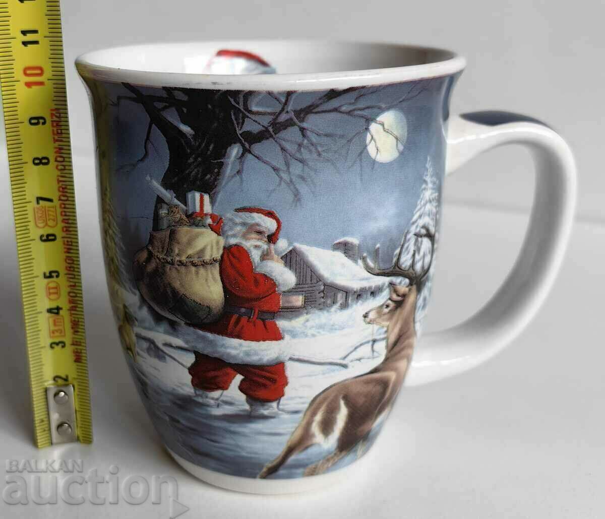 CHRISTMAS NEW YEAR PORCELAIN CUP HEALTHY SANTA CLAUS FROST with price € 4.60 | 9.00 BGN CHRISTMAS NEW YEAR PORCELAIN CUP HEALTHY SANTA CLAUS FROST with price € 4.60 | 9.00 BGN