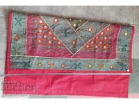 Cearșaf indian vechi - brodat manual 104/106cm