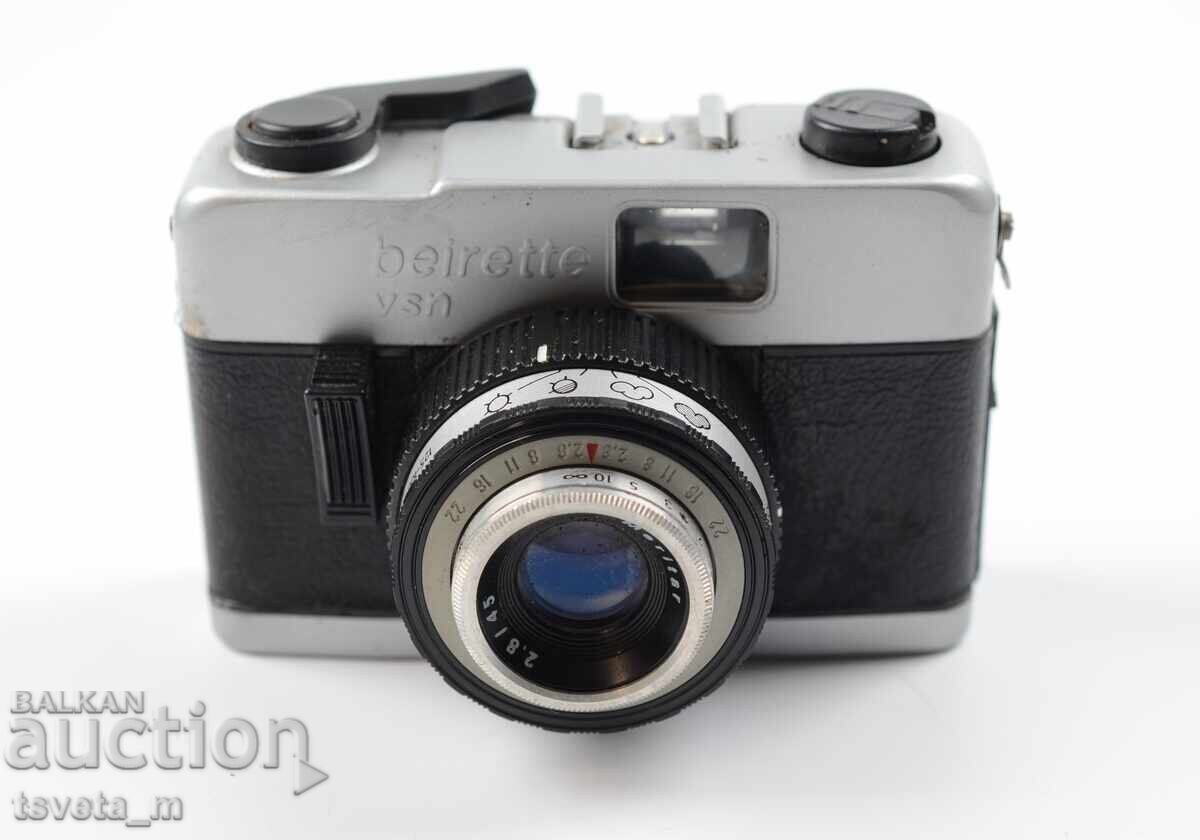 Aparat foto BEIRETTE + Obiectiv Meritar 2.8/ 45 cu preț € 5.00 | 9.78 BGN