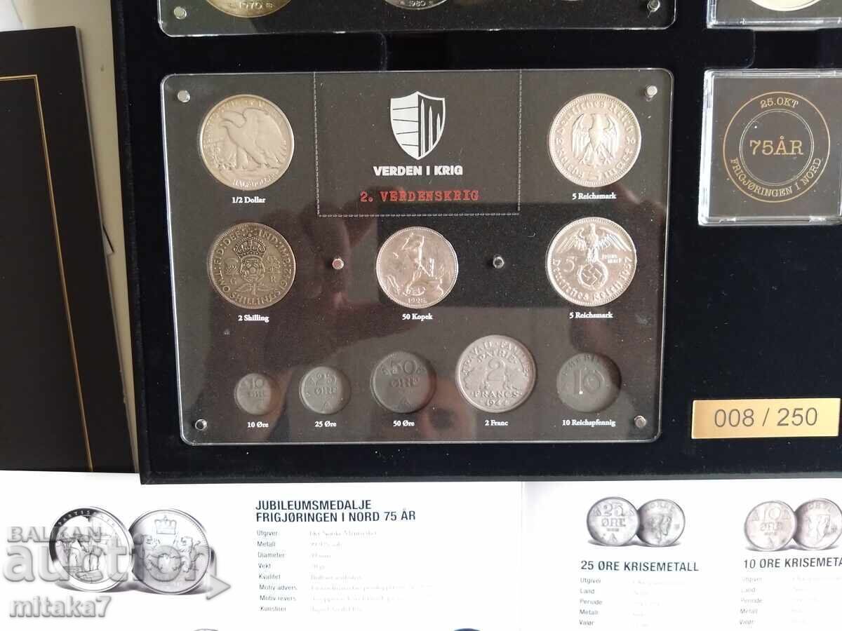 Δημοπρασία Σετ νομισμάτων και μεταλλίου, Νορβηγία