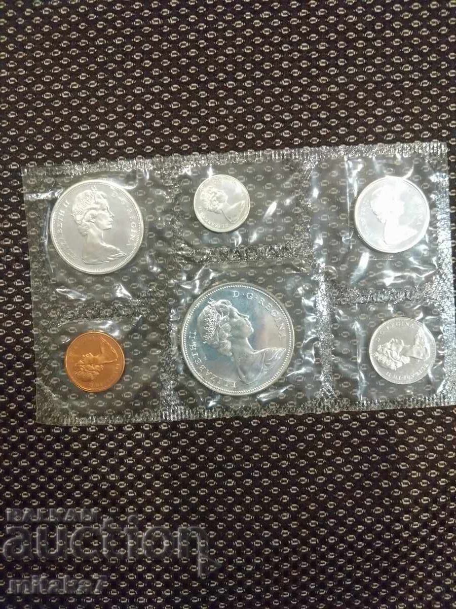 Set de monede Canada, anul 1967 - 5