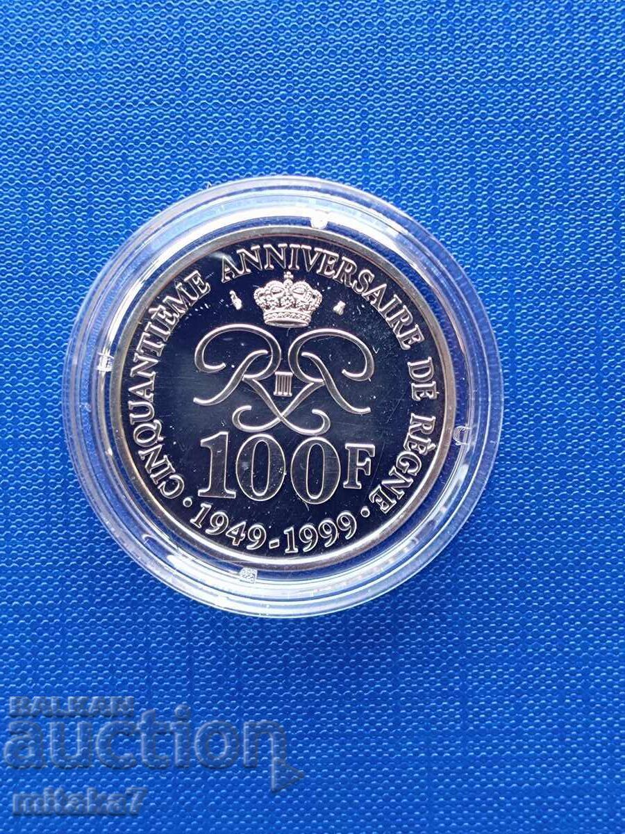 100 φράγκα 1999, Μονακό με τιμή € 49.00 | 95.84 BGN