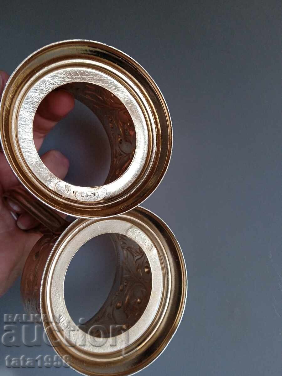 Δίσκοι για ποτήρια 2 τεμάχια Λουλούδια Καμπάνες Κωδωνάκια Σφραγίδα - 7