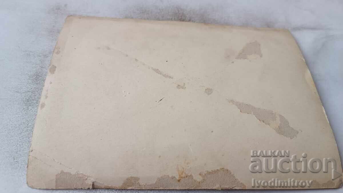 Photo of Men and Children with Two Black Horses with price € 1.35 | 2.64 BGN