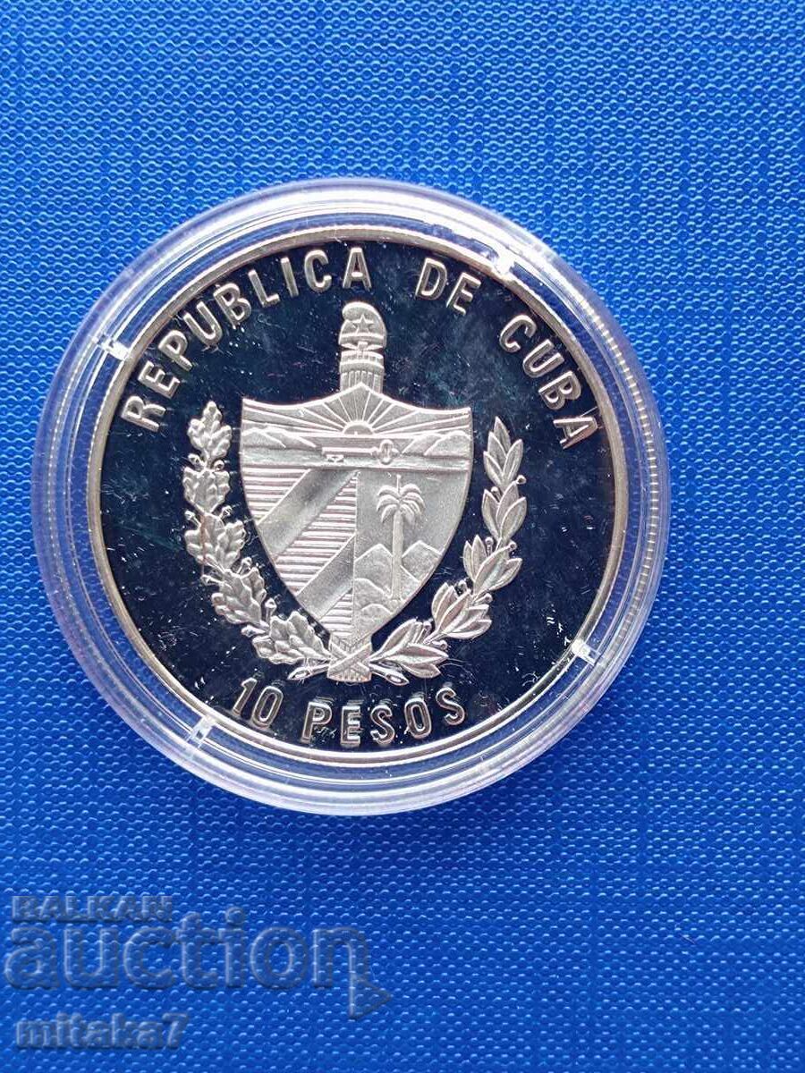 10 песос 2008 година, Куба с цена € 44.00 | 86.06 лв. 10 песос 2008 година, Куба с цена € 44.00 | 86.06 лв.