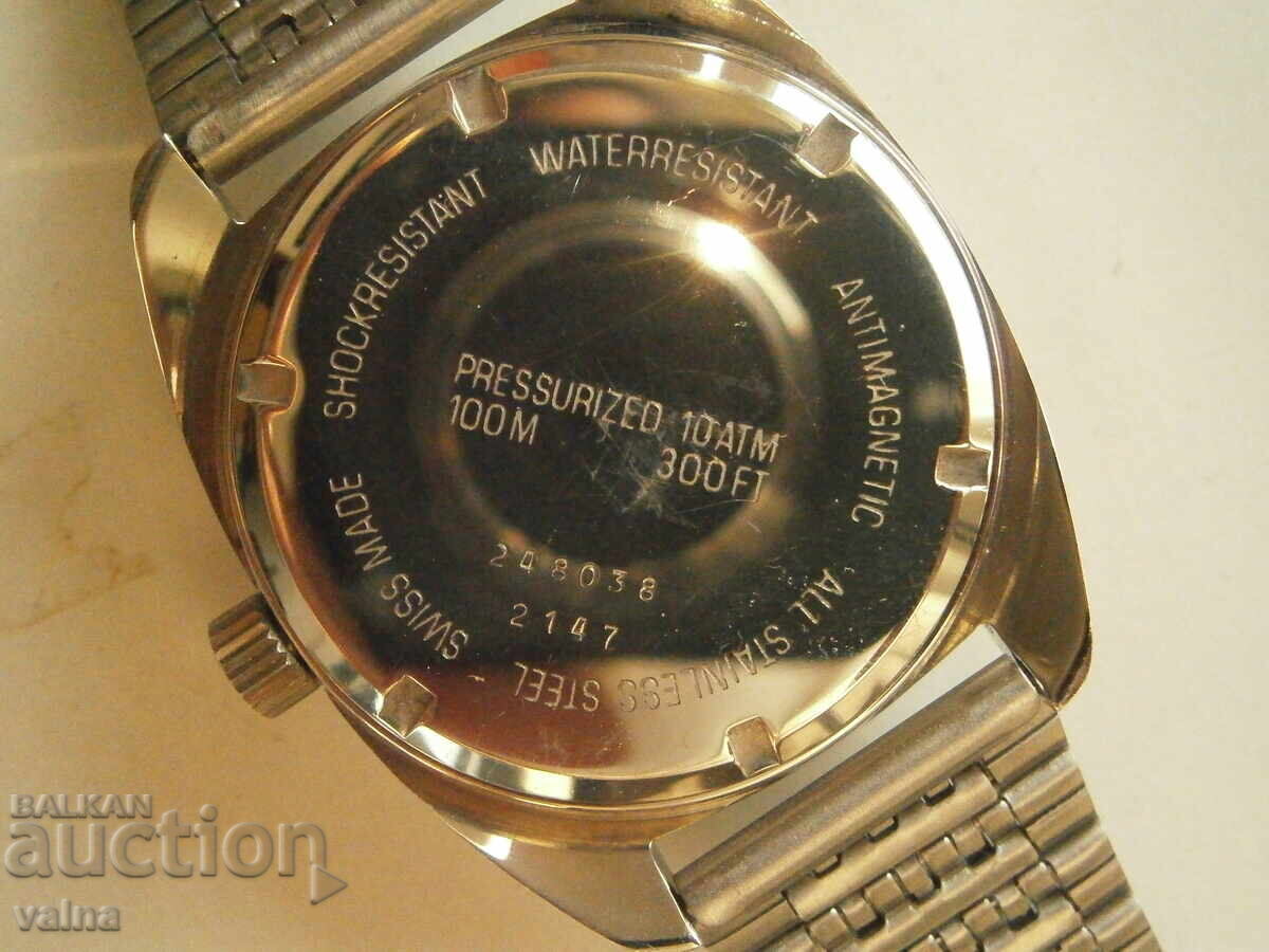 NOS! PIERPONT of Switzerland, FHF974, 17 jewels, Swiss, TOP! - 5