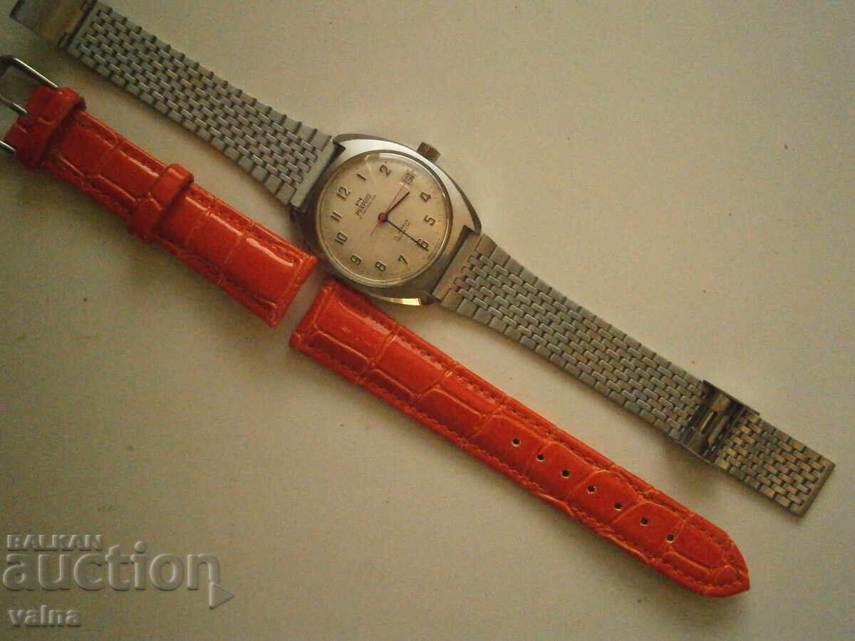 NOS! PIERPONT of Switzerland, FHF974, 17 jewels, Swiss, TOP! - 7