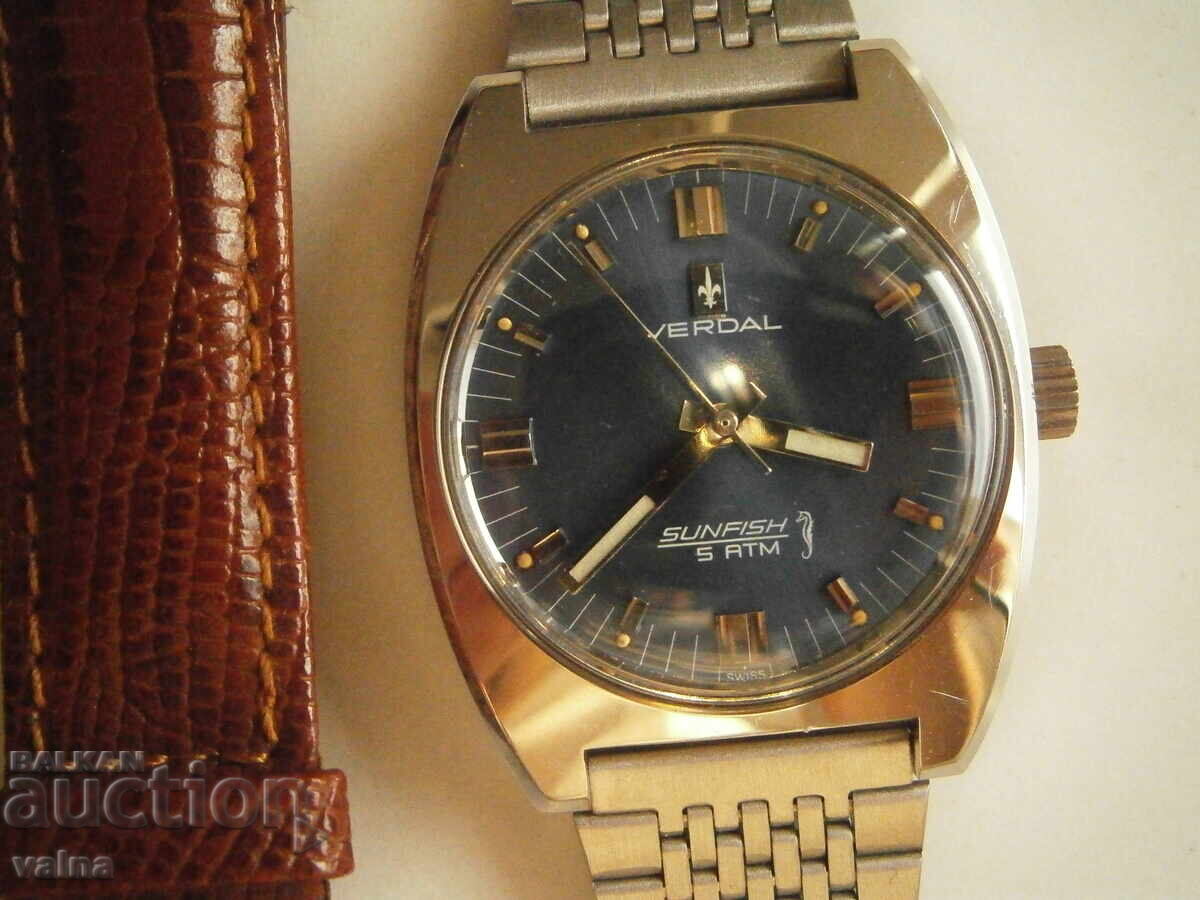 VERDAL Sunfish, cal. FHF-ST 97, ръчно навиване, Swiss! НОВ!