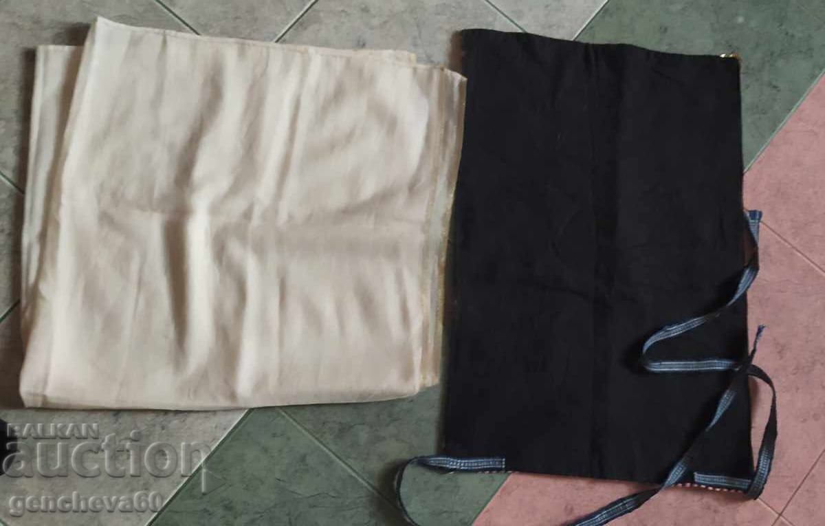 Delivery of Folk costume skirt, apron, and headscarf