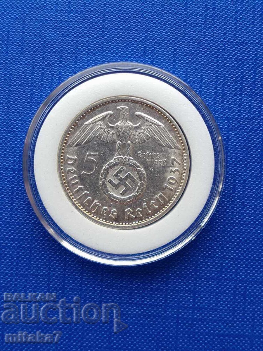 5 μάρκα 1937, Γερμανία με τιμή € 36.00 | 70.41 BGN