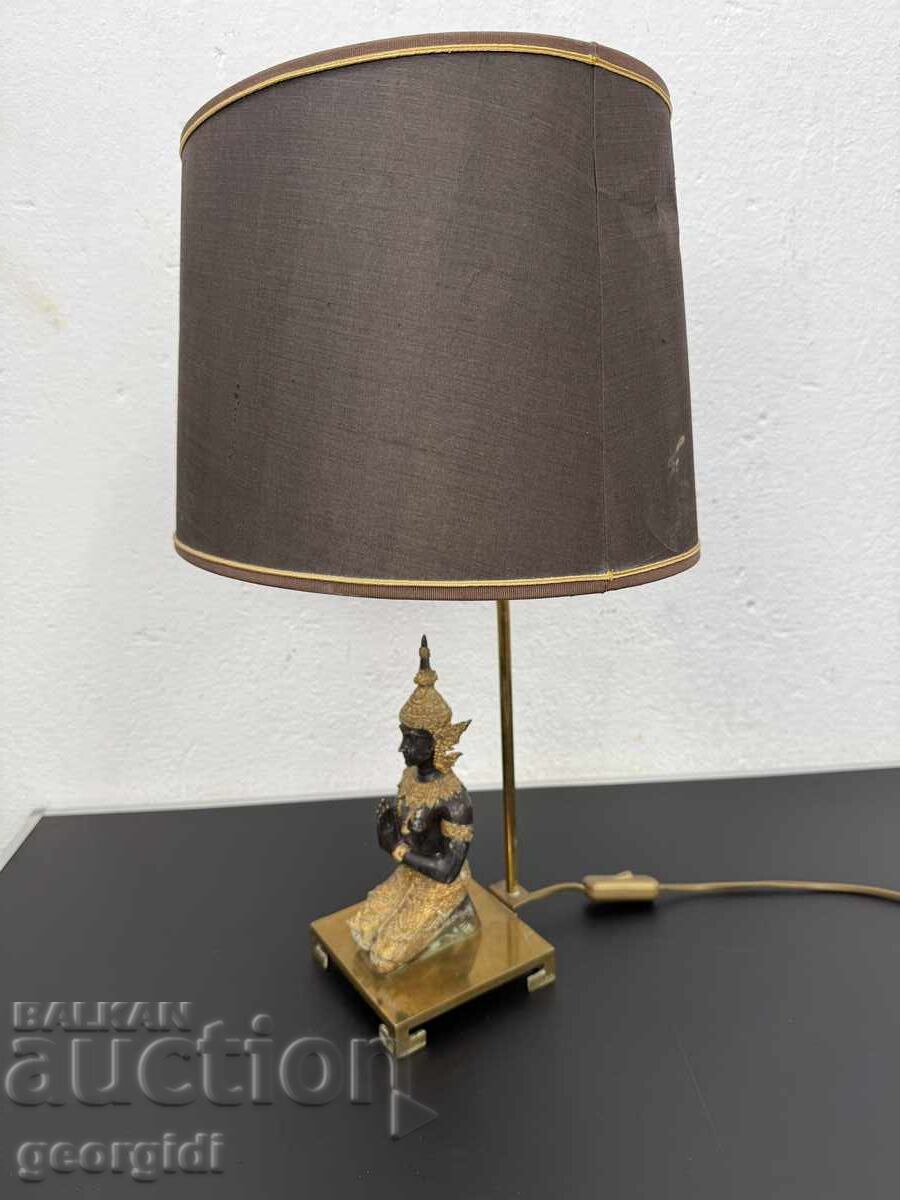 Аукцион Тайландска бронзова лампа Тепаном - Thepanom №7770