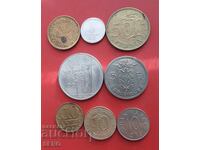 Lot mixt de 8 monede