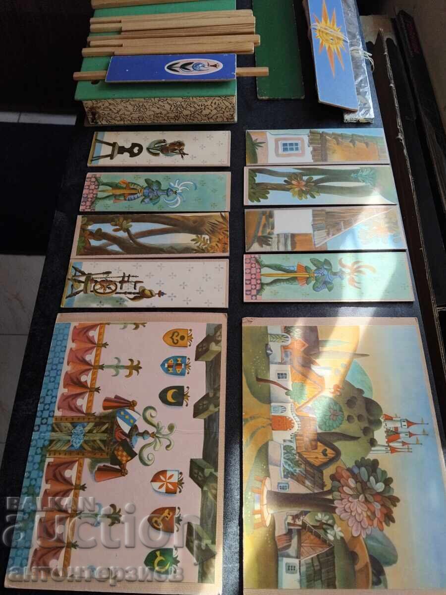 Teatru de păpuși vechi, unic, pentru copii, din anii '60-'70