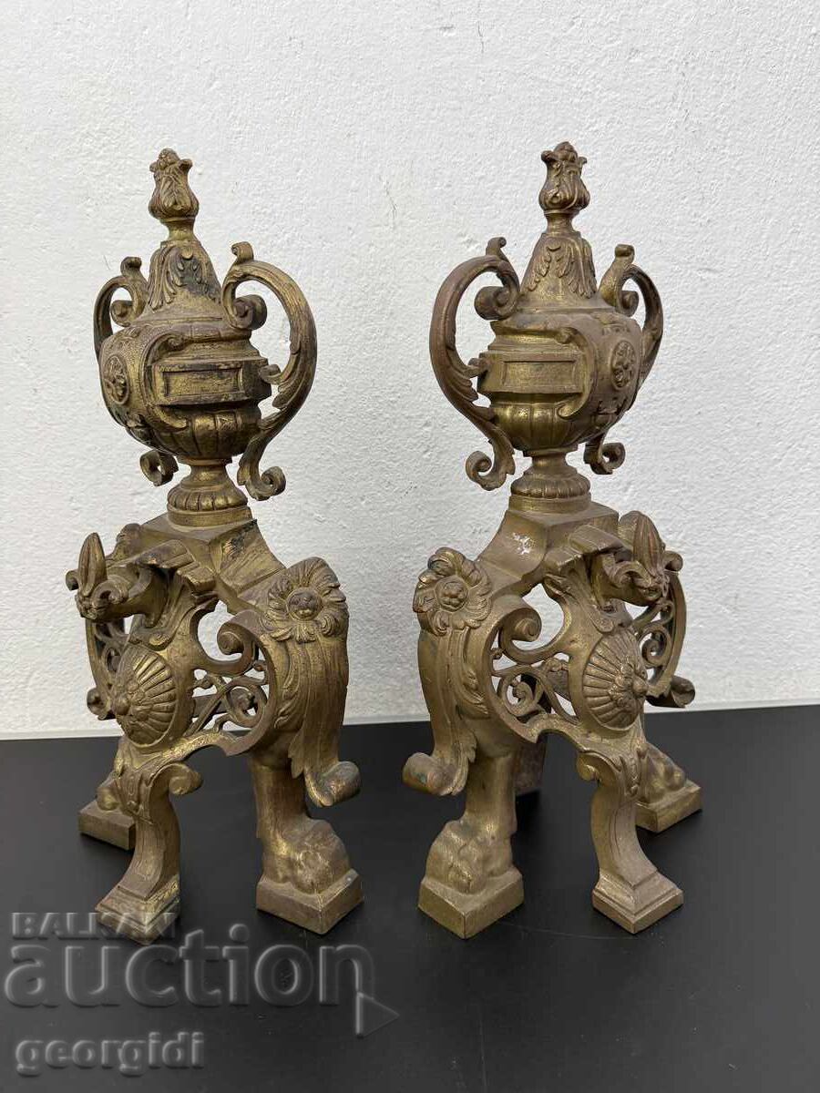 Доставка на Френски каминни подпори - Наполеон III №7773