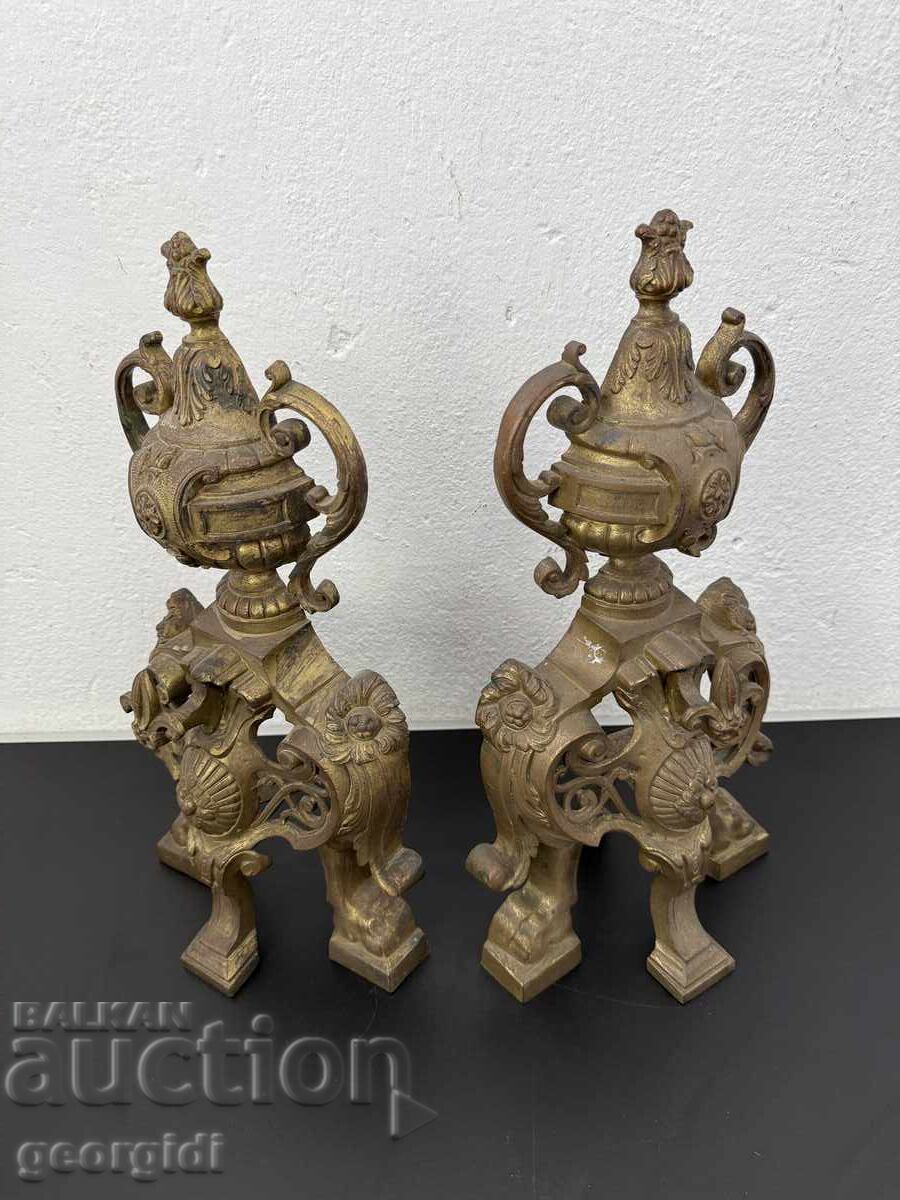 Френски каминни подпори - Наполеон III №7773 - 5