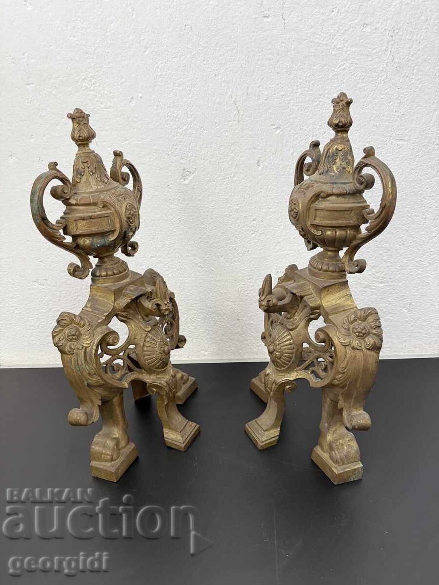 Френски каминни подпори - Наполеон III №7773 - 6