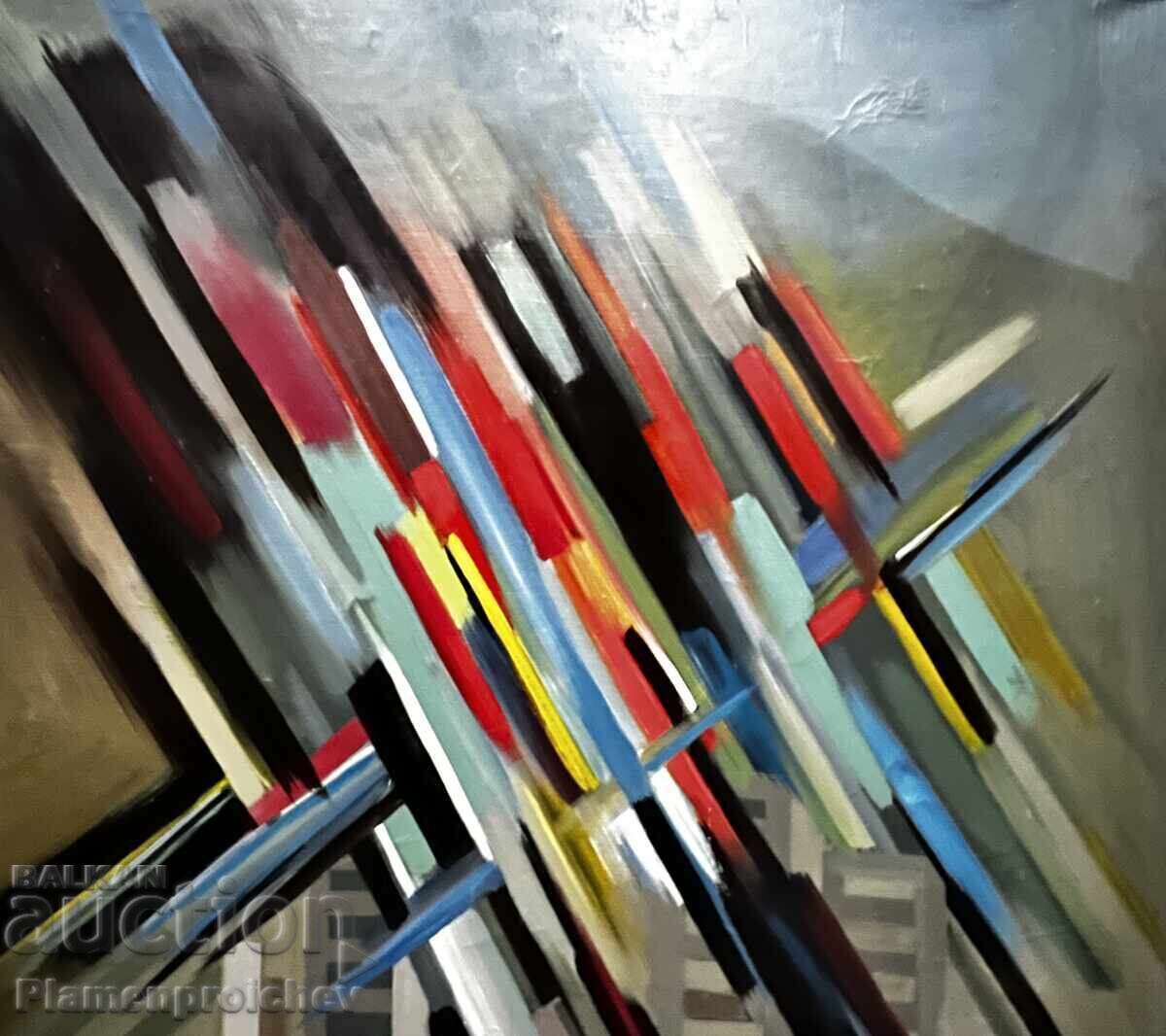 HUGE BEAUTIFUL OIL PAINTING BY EKATERINA SAZDOVA - 5