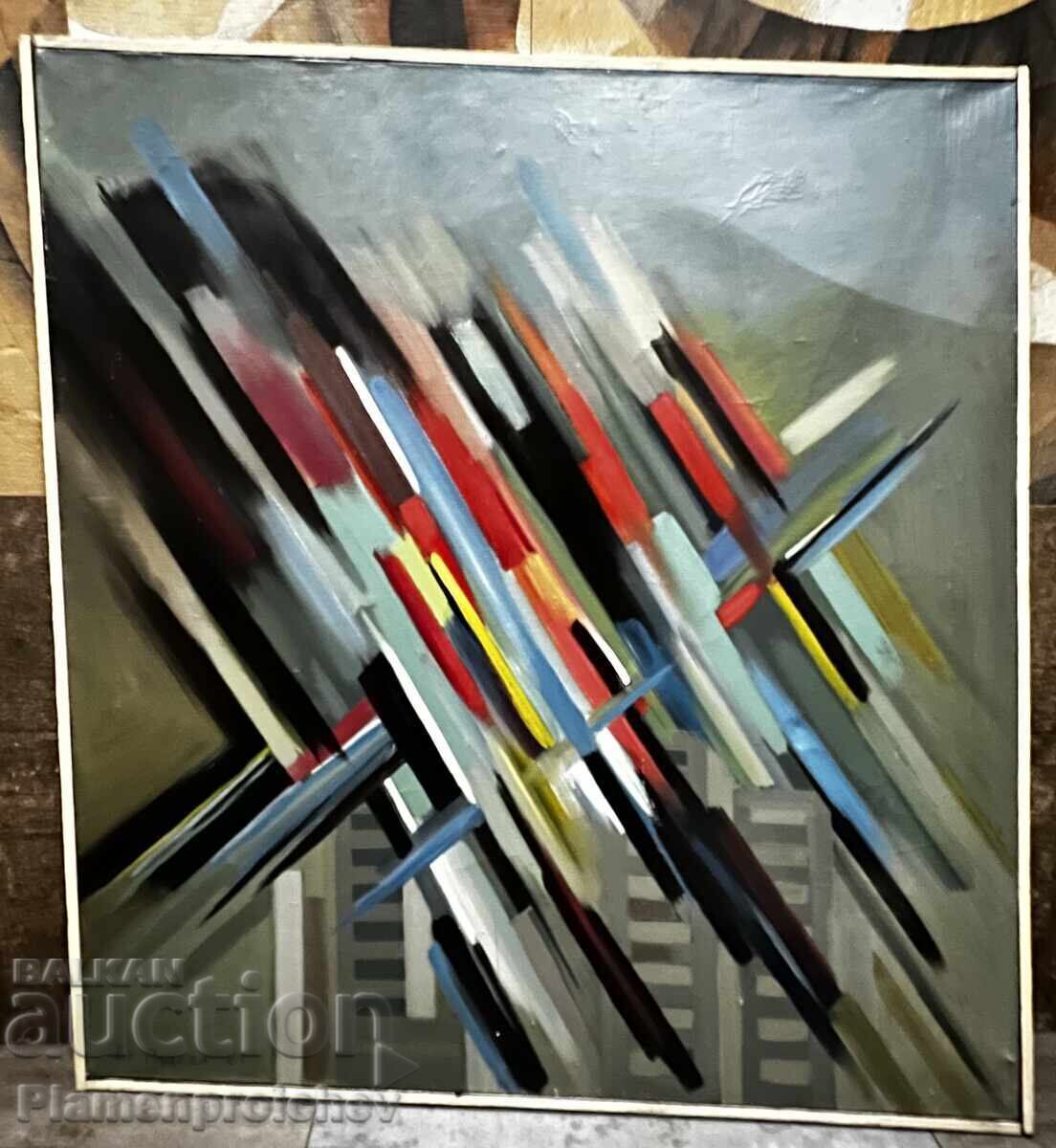 HUGE BEAUTIFUL OIL PAINTING BY EKATERINA SAZDOVA