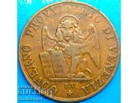 5 centesimi 1849 Italia 24mm cupru