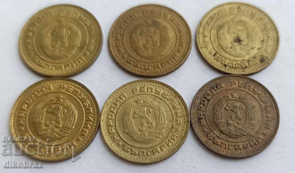 Παράδοση 1990 - 1 stotinka Bŭlgariya / 6 τεμάχια x 30 st/τεμάχιο Παράδοση 1990 - 1 stotinka Bŭlgariya / 6 τεμάχια x 30 st/τεμάχιο