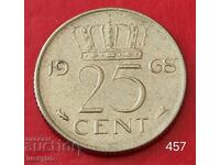 25 цента 1968 - Нидерландия