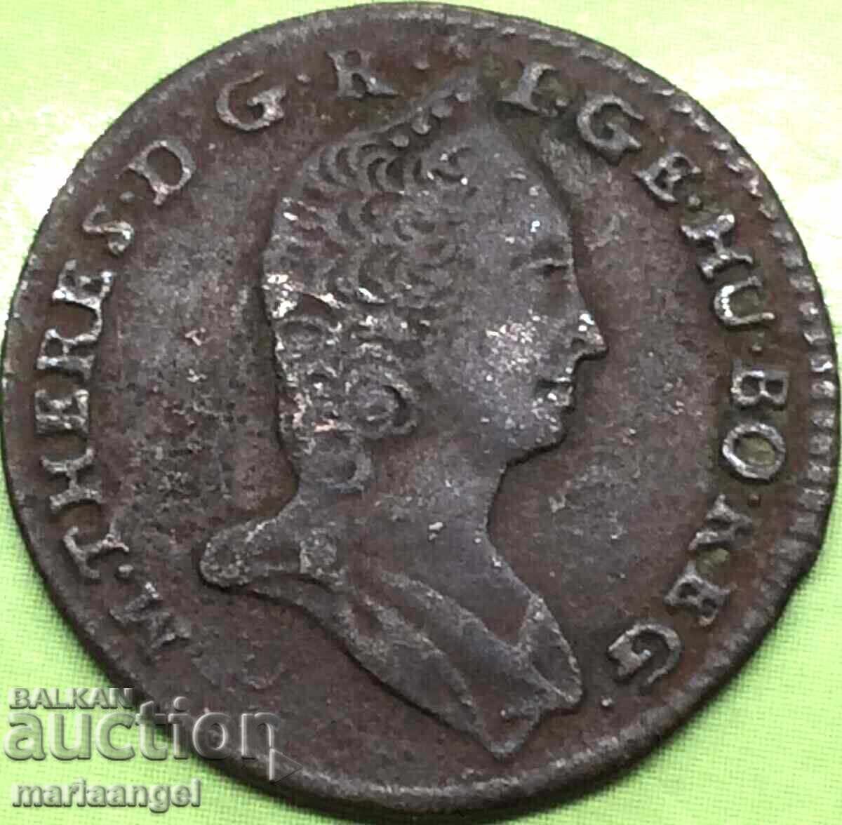 Австрия 1 пфениг 1765 Мария Терезия 1740-1780 медна с цена € 17.90 | 35.01 лв. Австрия 1 пфениг 1765 Мария Терезия 1740-1780 медна с цена € 17.90 | 35.01 лв.
