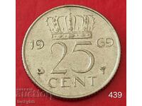 25 цента 1969 - Нидерландия
