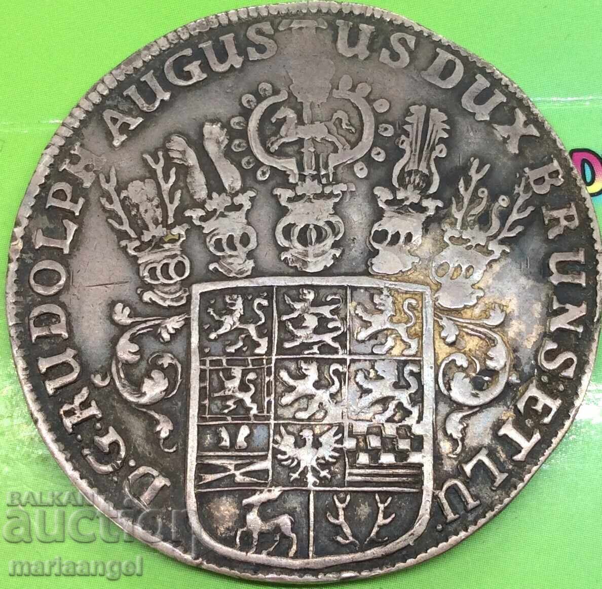 Taler 1673 Germania Braunschweig Rudolf August 28.74g Ag cu preț € 592.00 | 1157.85 BGN