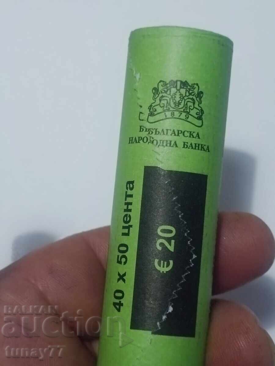 Τραπεζικά τσιπς BNB. Βουλγαρία - 40 x 50 Λεπτά Ευρώ, 2026 - UNC - 6