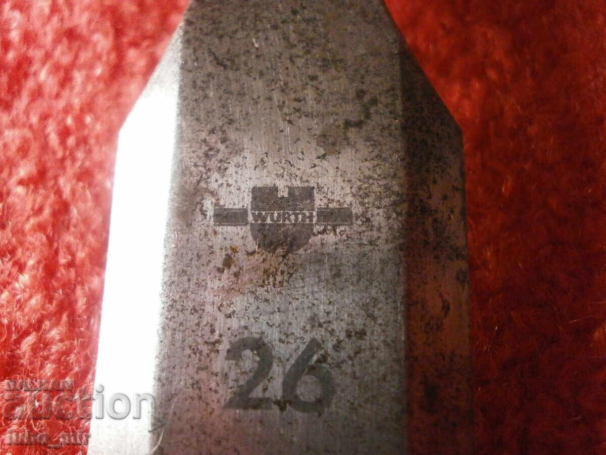 Auction  OLD GERMAN WOODWORKING CHISEL - WURT