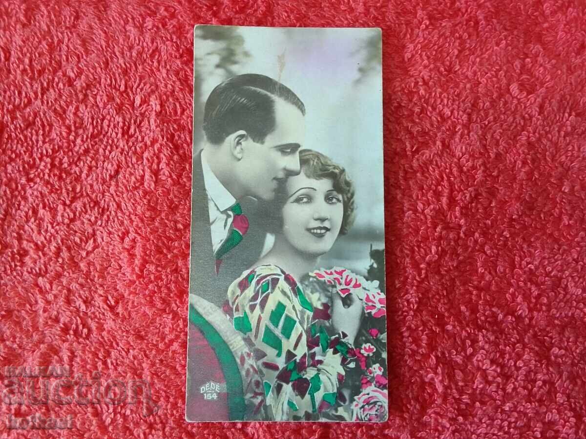 Auction Old postcard 1935 Auction Old postcard 1935