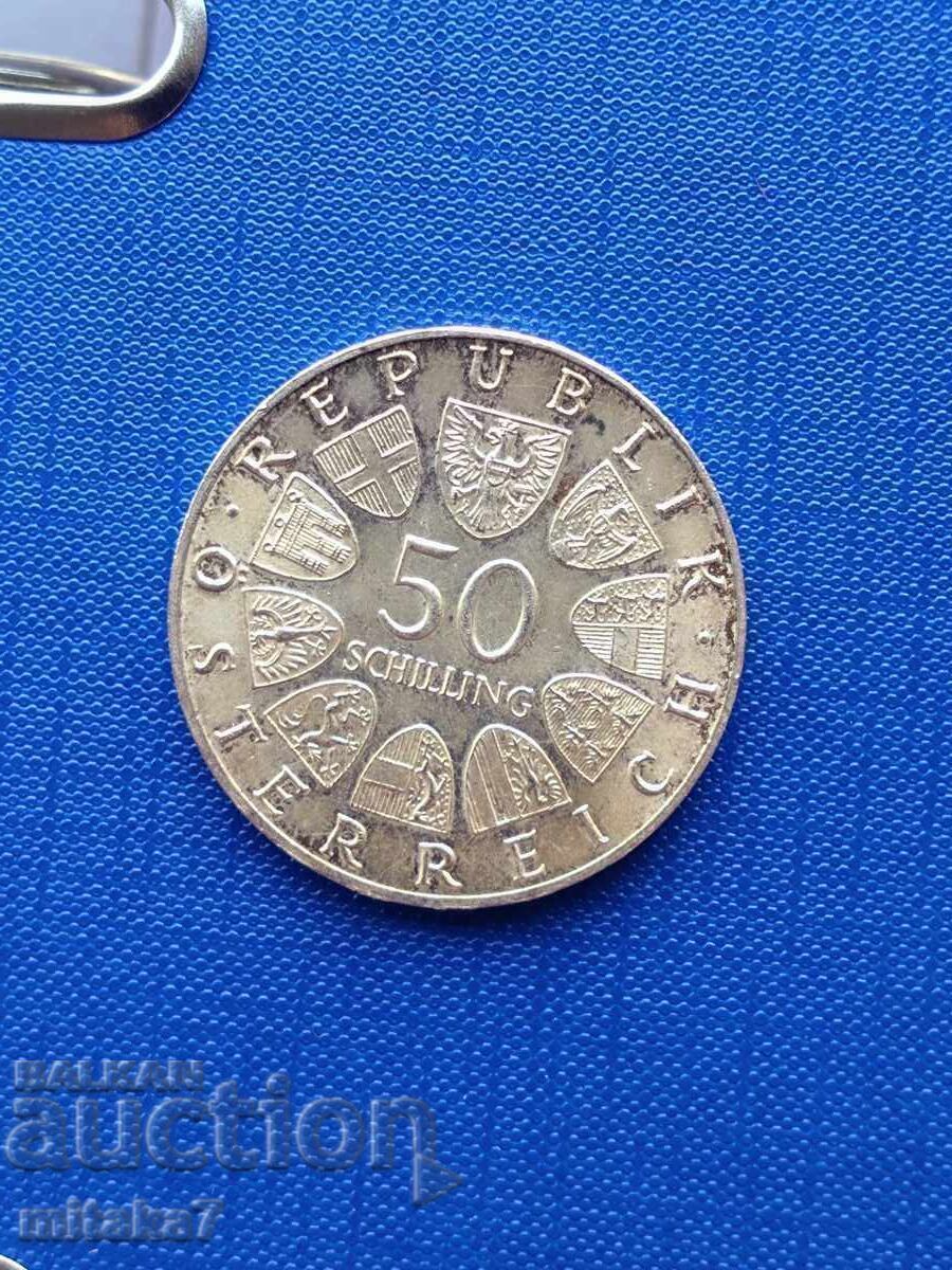 50 șilingi 1965, Austria cu preț € 50.00 | 97.79 BGN