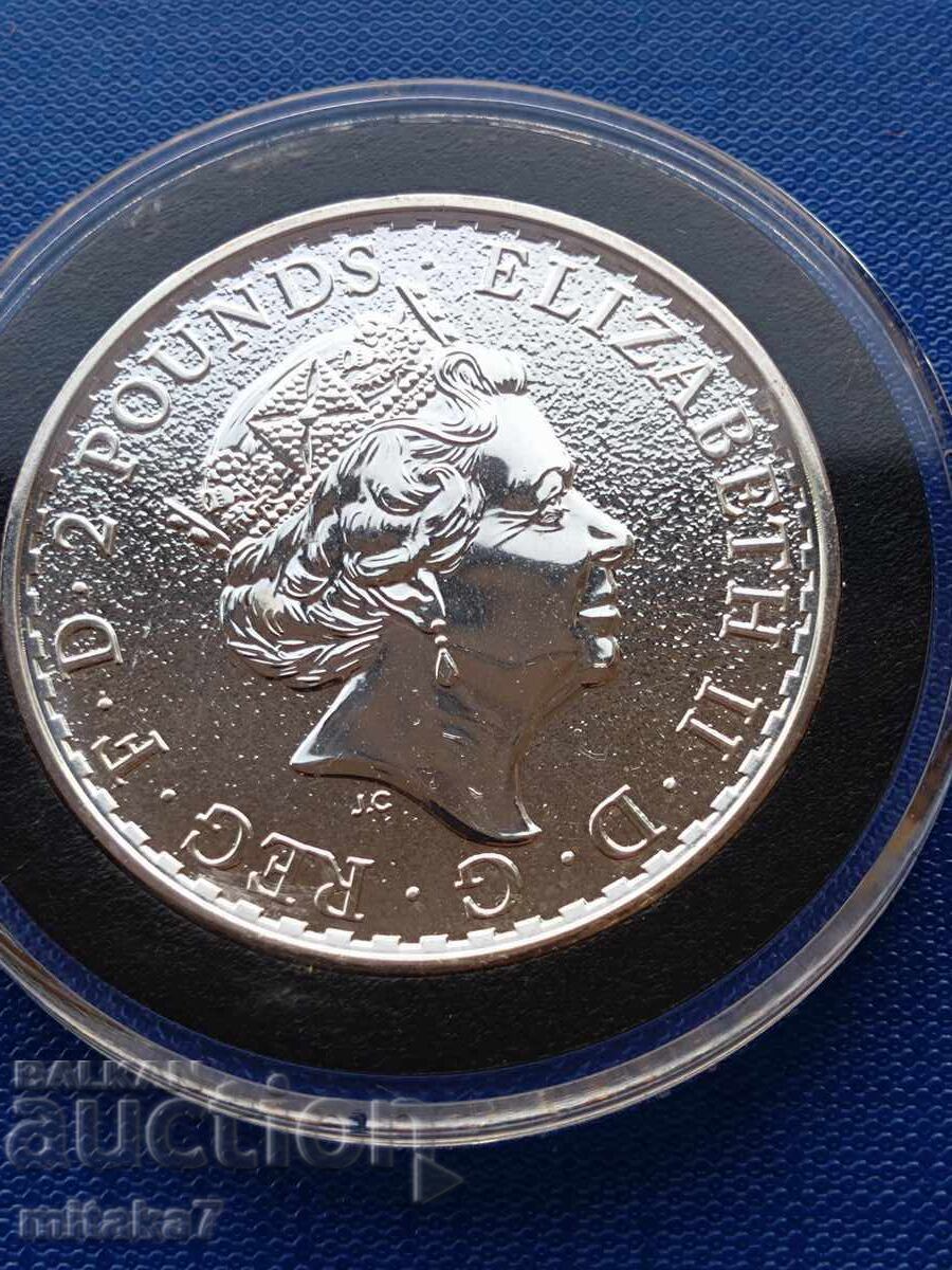Monedă de argint Britannia, anul 2017, Marea Britanie cu preț € 149.00 | 291.42 BGN