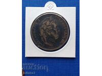 5 франка 1844 година, Франция