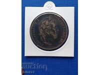 5 franci 1844, Franța