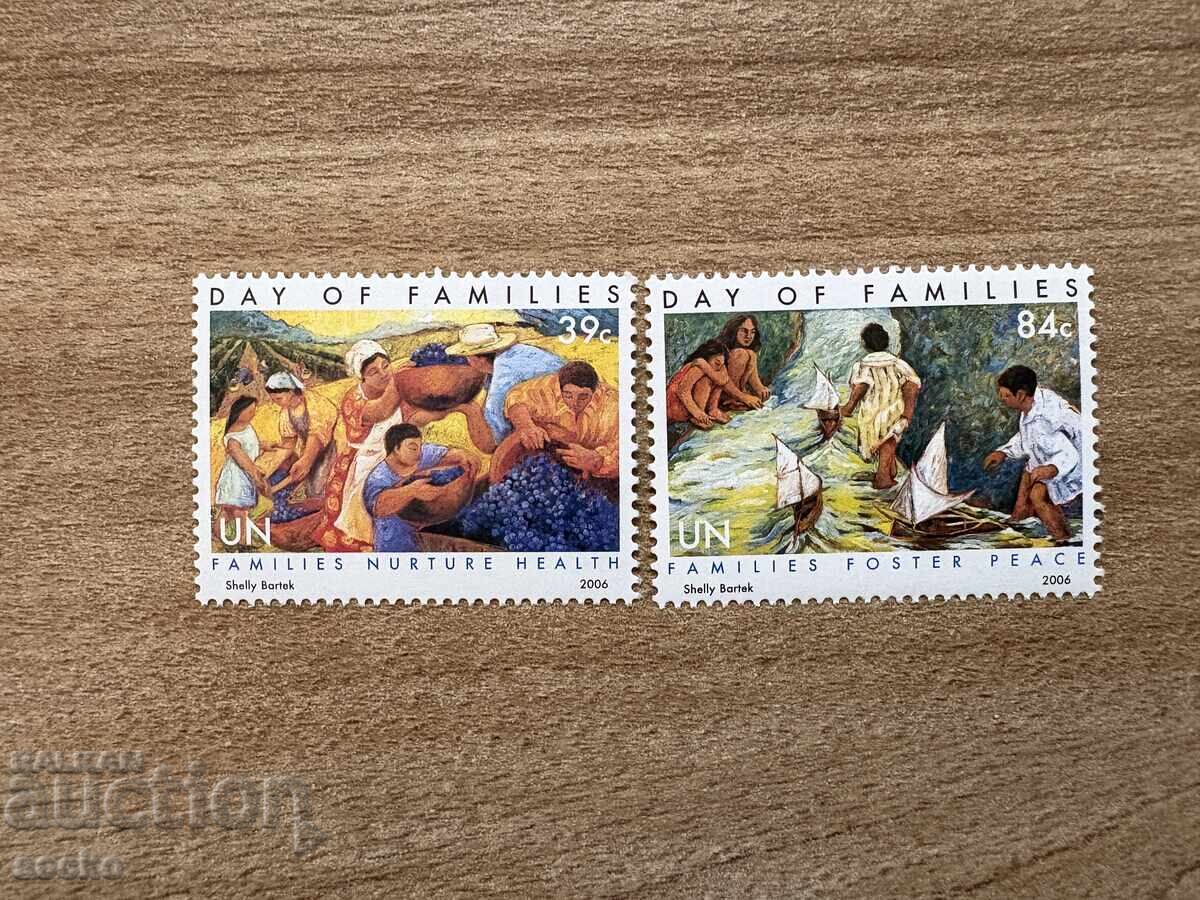 ООН Ню Йорк- Международен ден на семейството (2006) MNH
