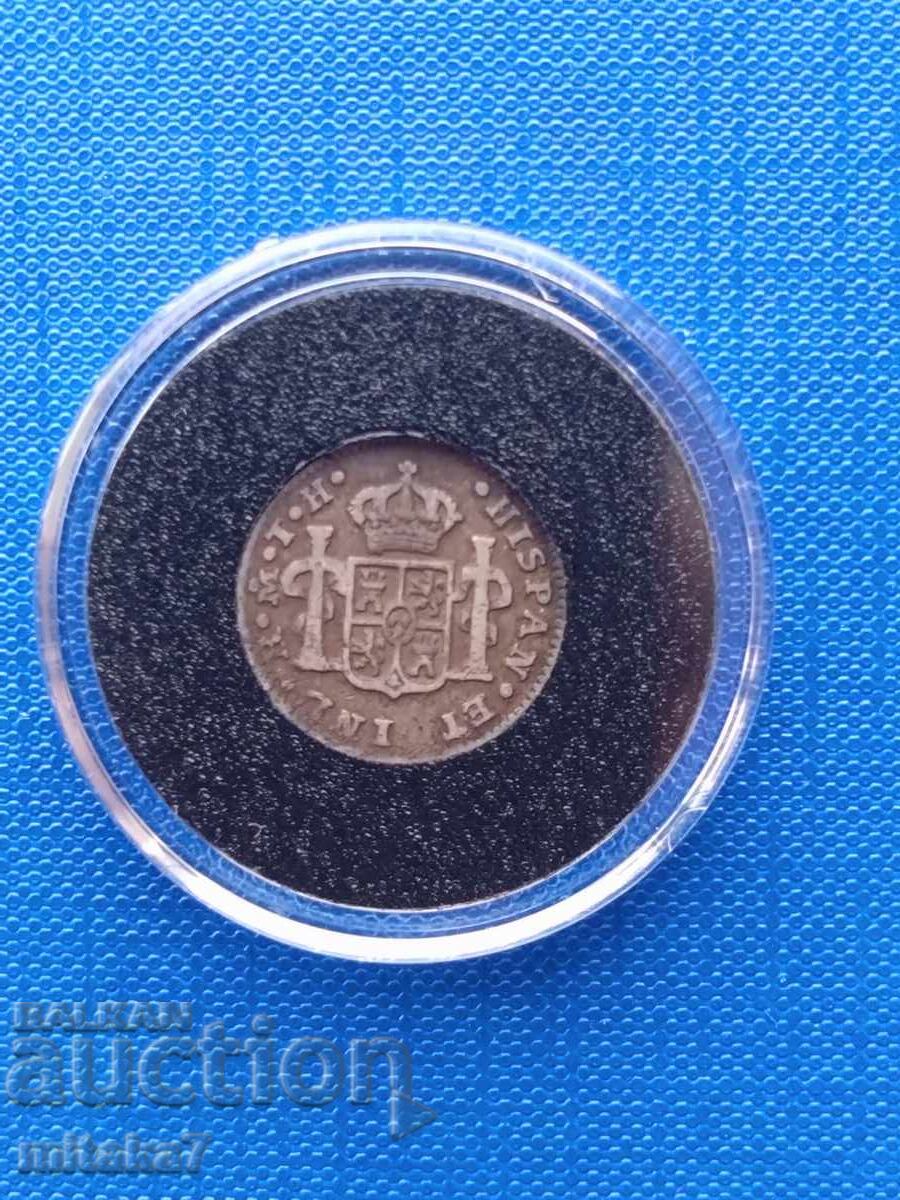 Licitație 1/2 real 1809, Mexic