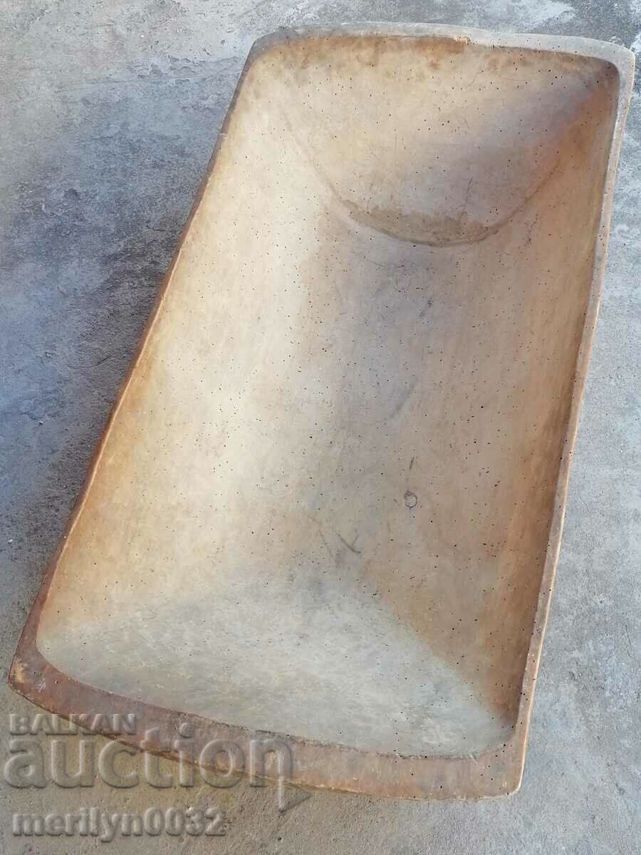 Jgheab vechi de lemn, lemn, noptiera, lighean, pirog