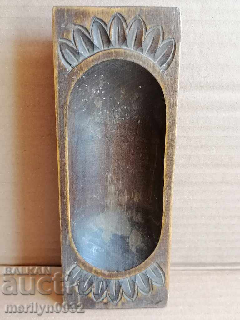 Старо дървено коритце корито дървения нощви леген, копанка - 6